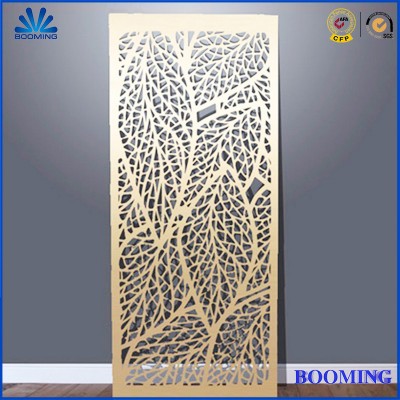 Customized Stainless Steel Modern Laser Cutting Rusted Metal Wall Panels Outdoor Steel Screen